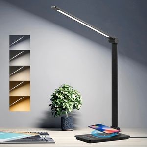 NEW LED Desk Lamp with Wireless Charging